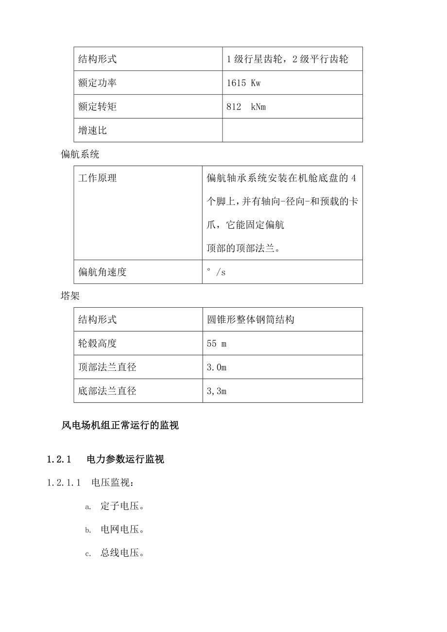 vestas风机运行规程.doc