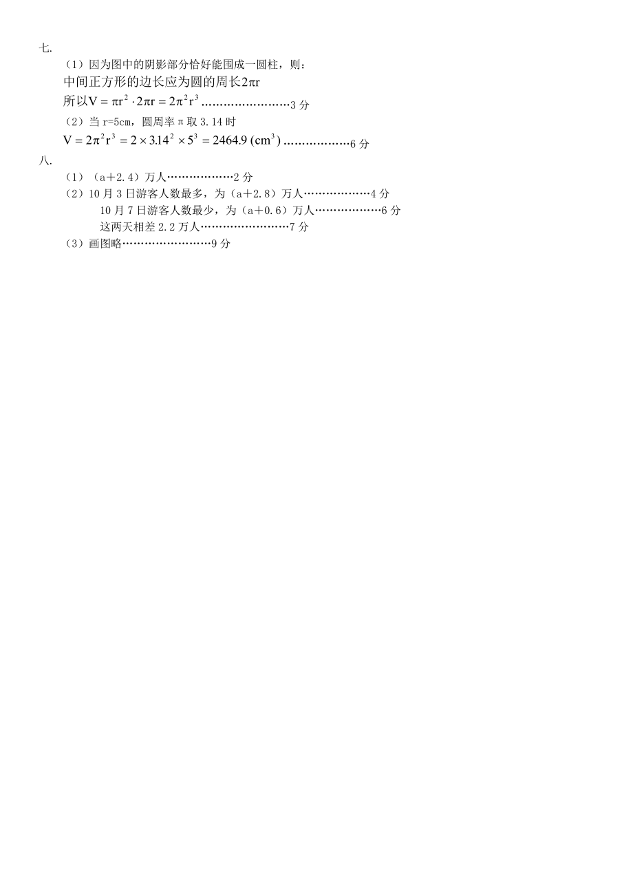 七年级数学期末试题.doc