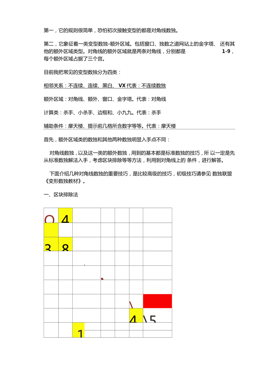 对角线数独.doc