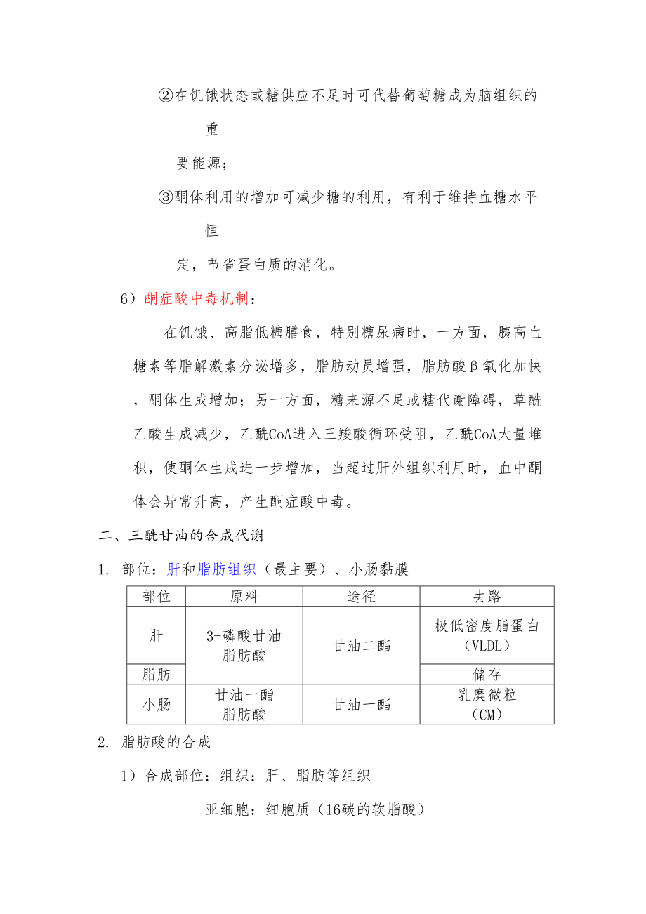 生物化学知识点整理汇总.doc