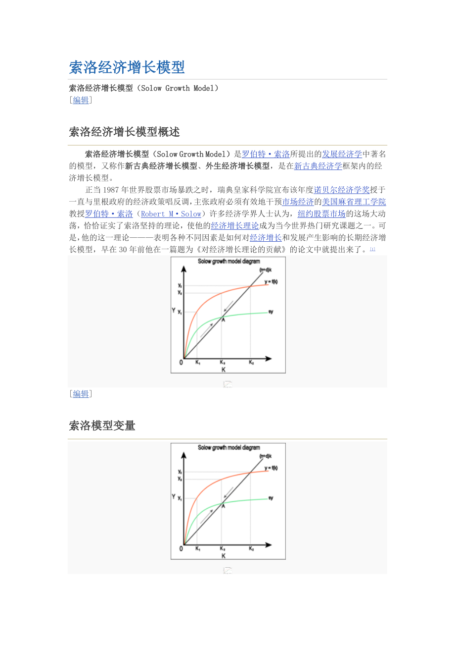 索洛经济增长模型.doc