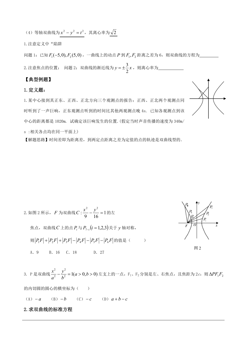 圆锥曲线与方程知识点详细.doc