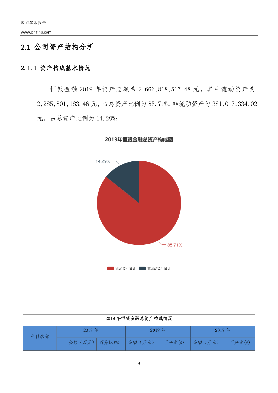 恒银金融财务分析报告.doc