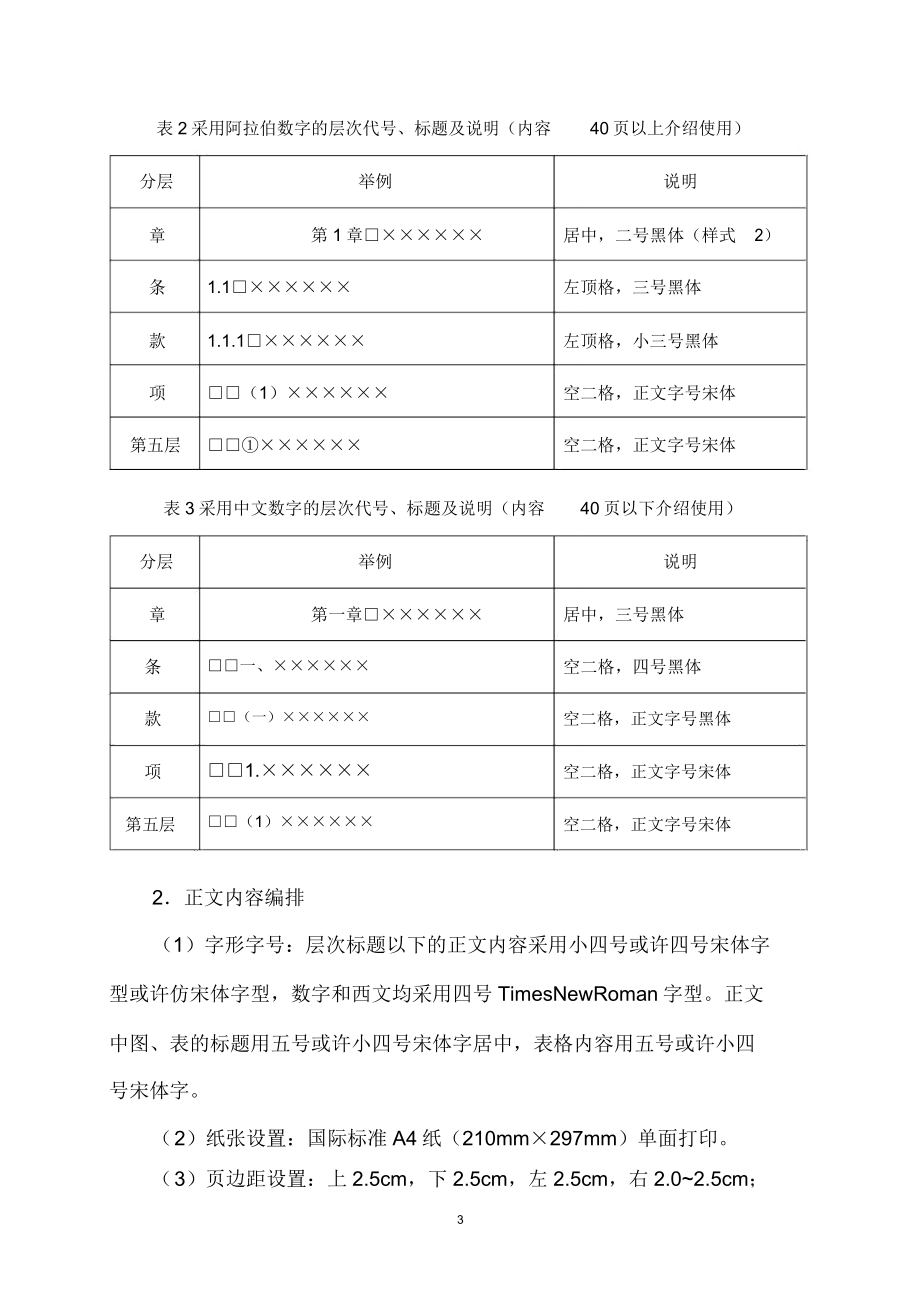 可行性研究报告编制排版格式规范.doc