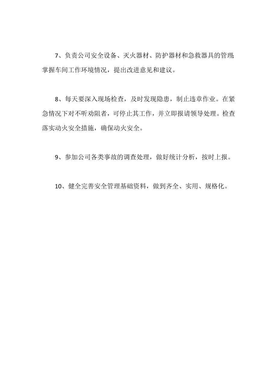 公司专职安全督导员安全职责.doc