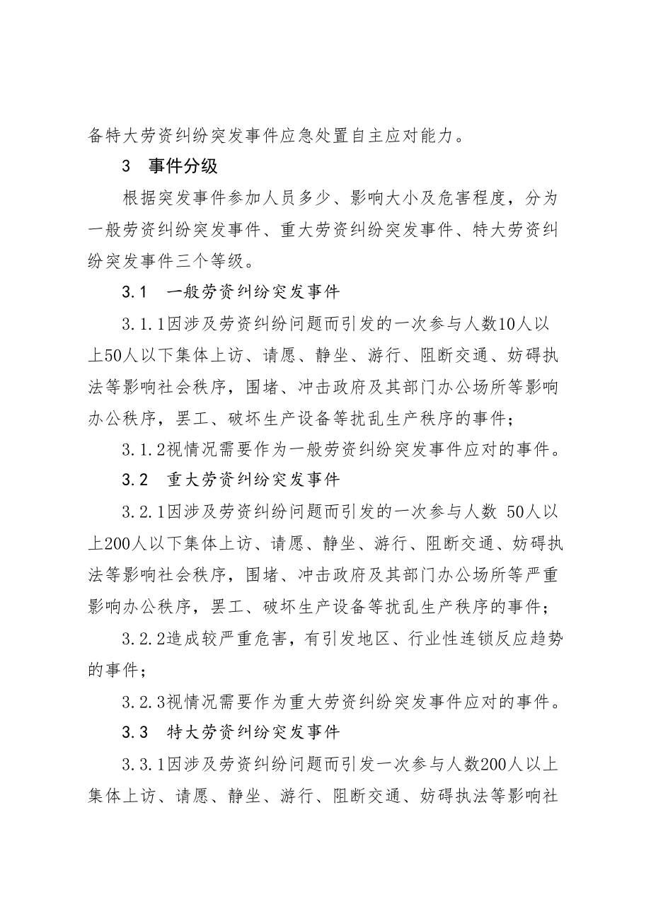 市处置劳资纠纷突发事件应急预案.doc