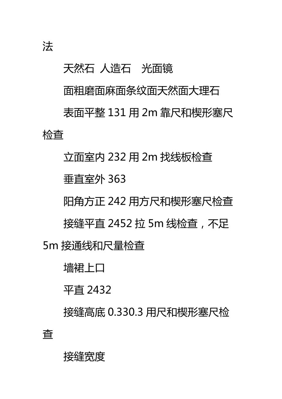 内装修改造地面工程施工工艺标准范本.doc