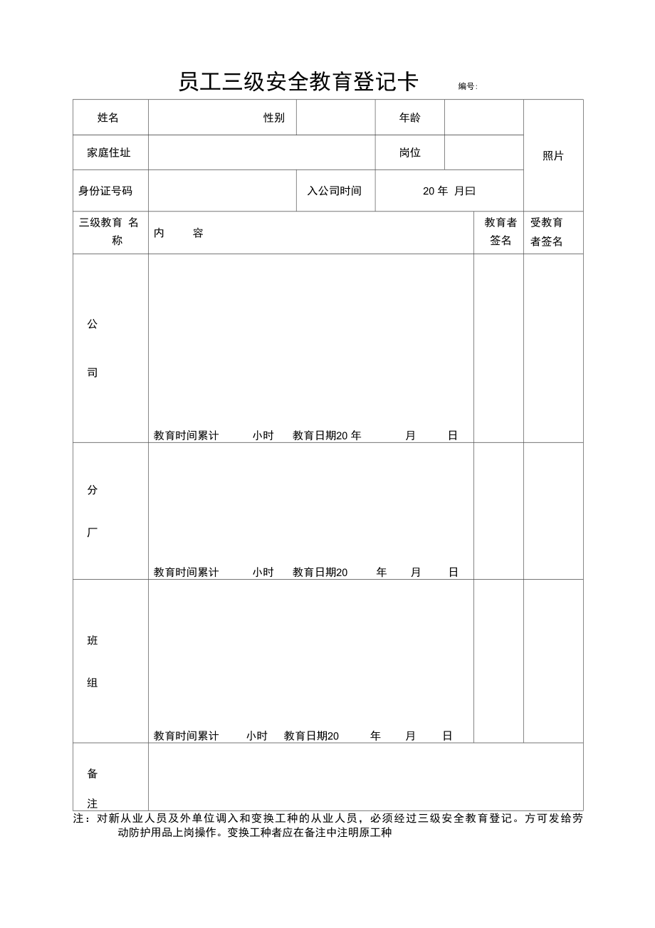 化工企业安全教育规定备课讲稿.doc