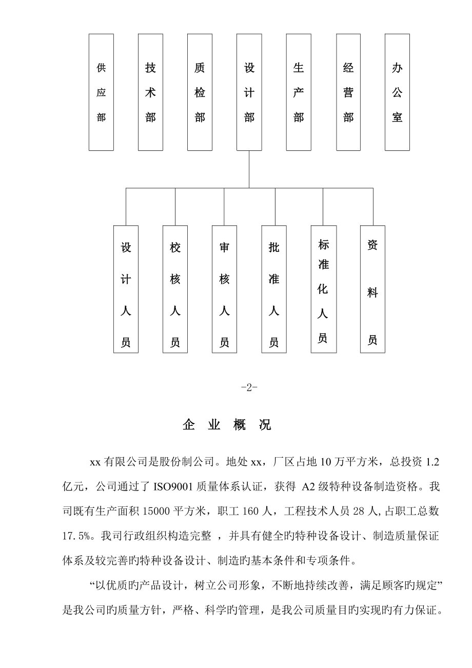 压力容器设计质量保证标准手册介绍.doc