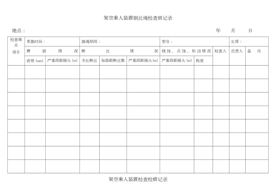 架空乘人装置记录.doc