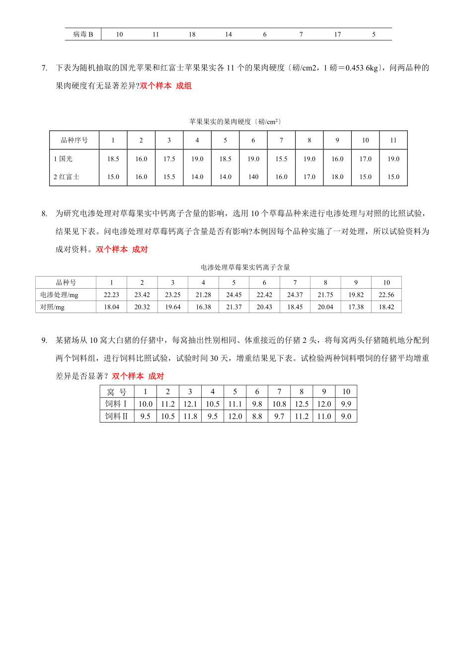 最新SPSS数据统计与分析考试习题集(附答案淮师).doc