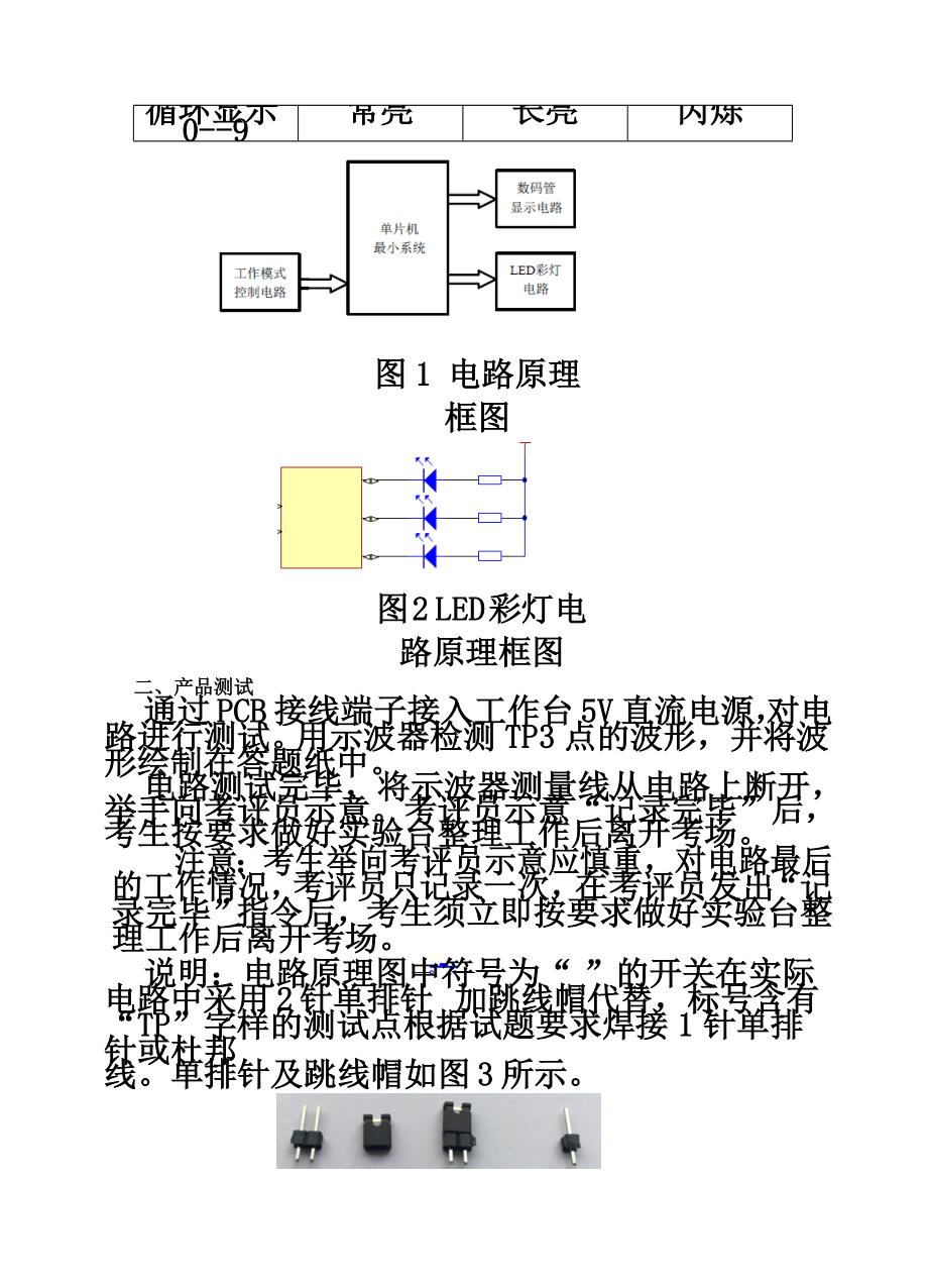 山东省春考技能考试电工电子类专业样题C.doc