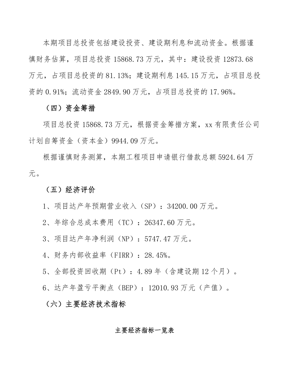 方便食品工程项目投资项目经济影响分析方法（工程管理）.doc