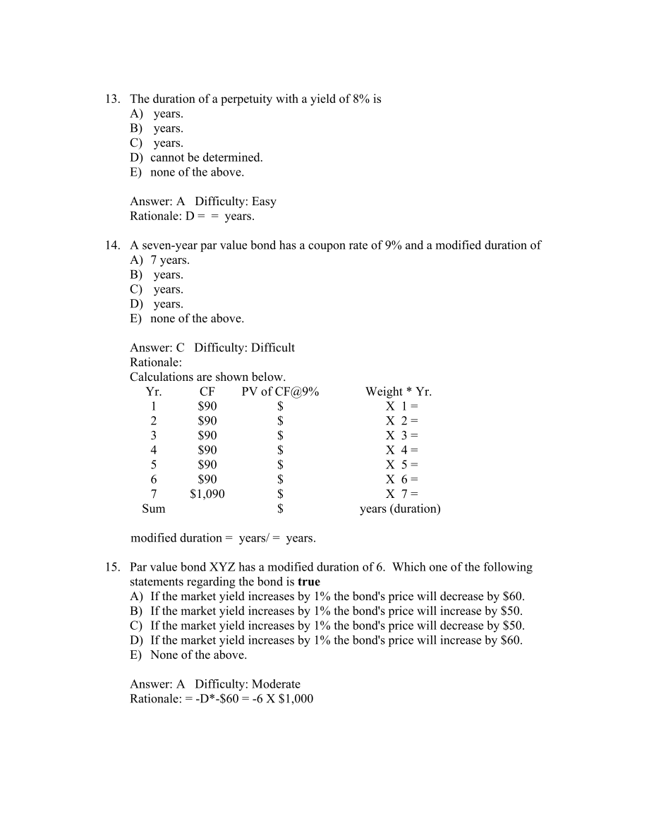 投资学第7版TestBank答案16.doc