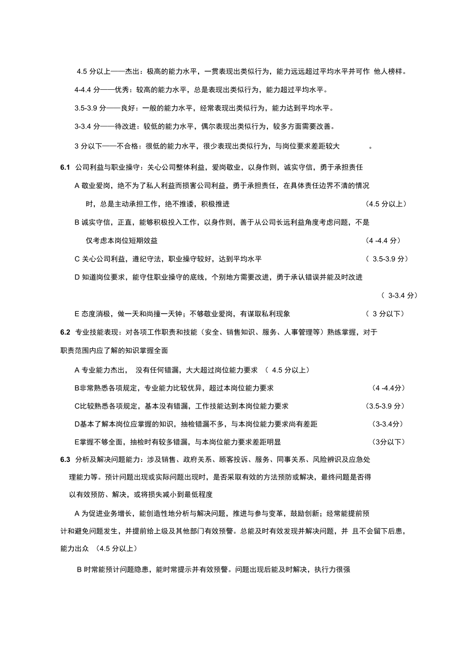 加油站绩效管理方案.doc