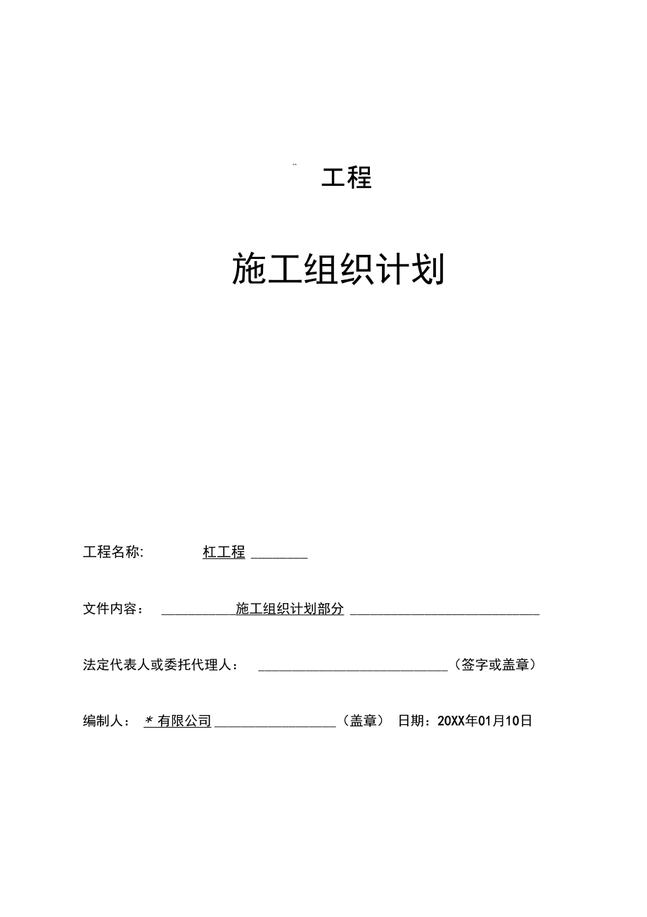 工程施工组织计划.doc