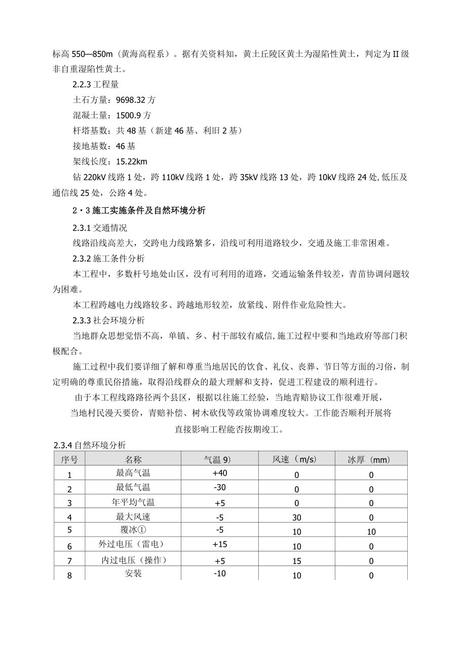 最新110kV线路改造工程项目管理实施规划(施工组织设计).doc