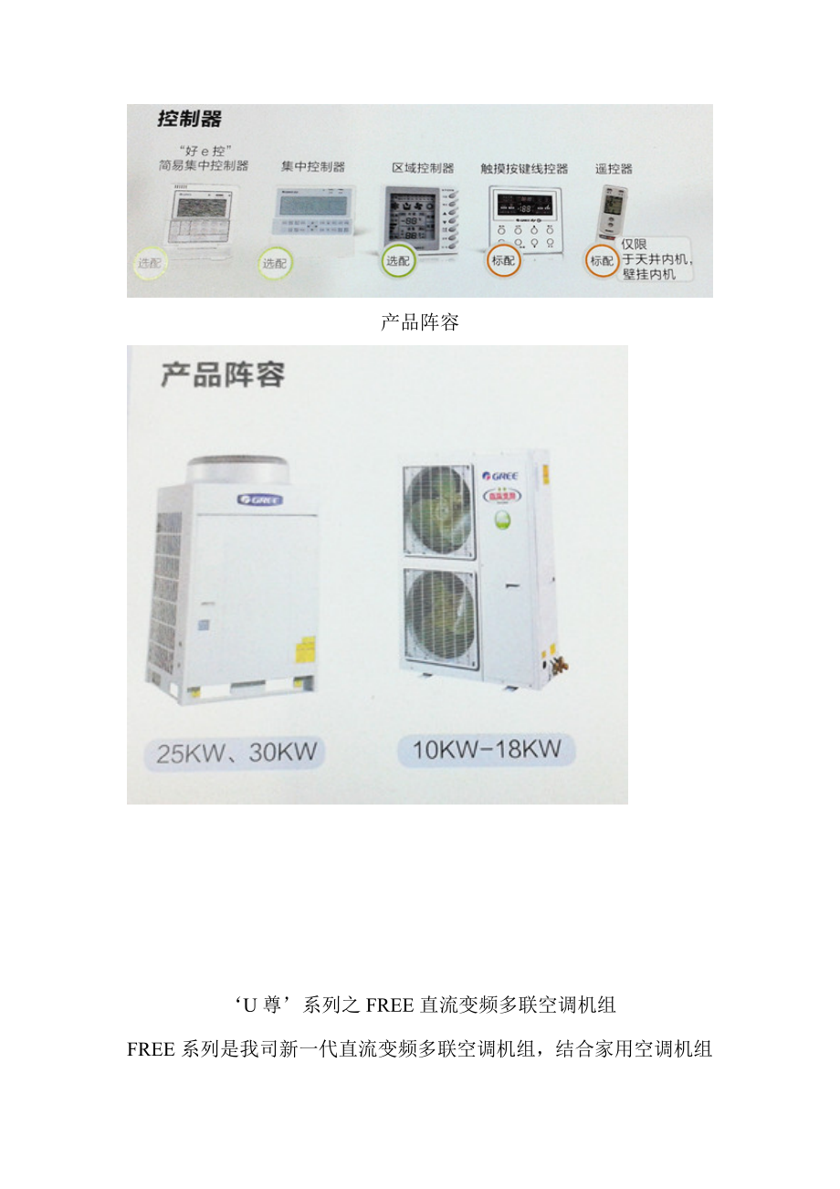 无锡格力中央空调导购手册.doc