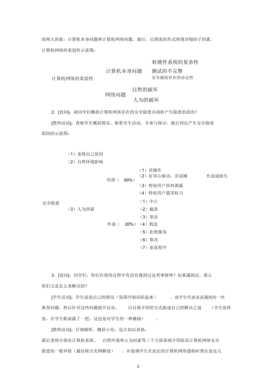 信息技术学科渗透德育教案.doc