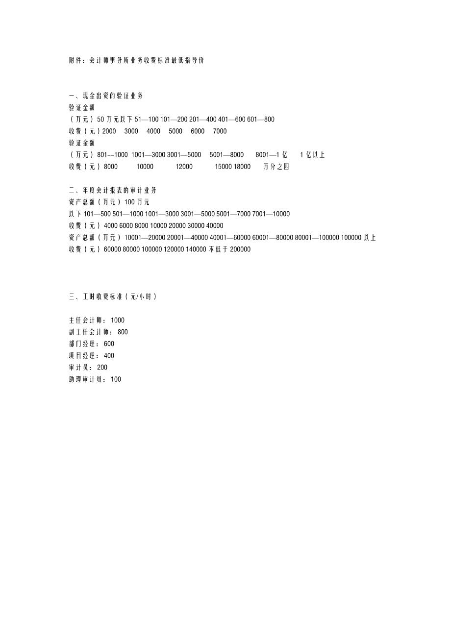 会计师事务所收费标准文件.doc