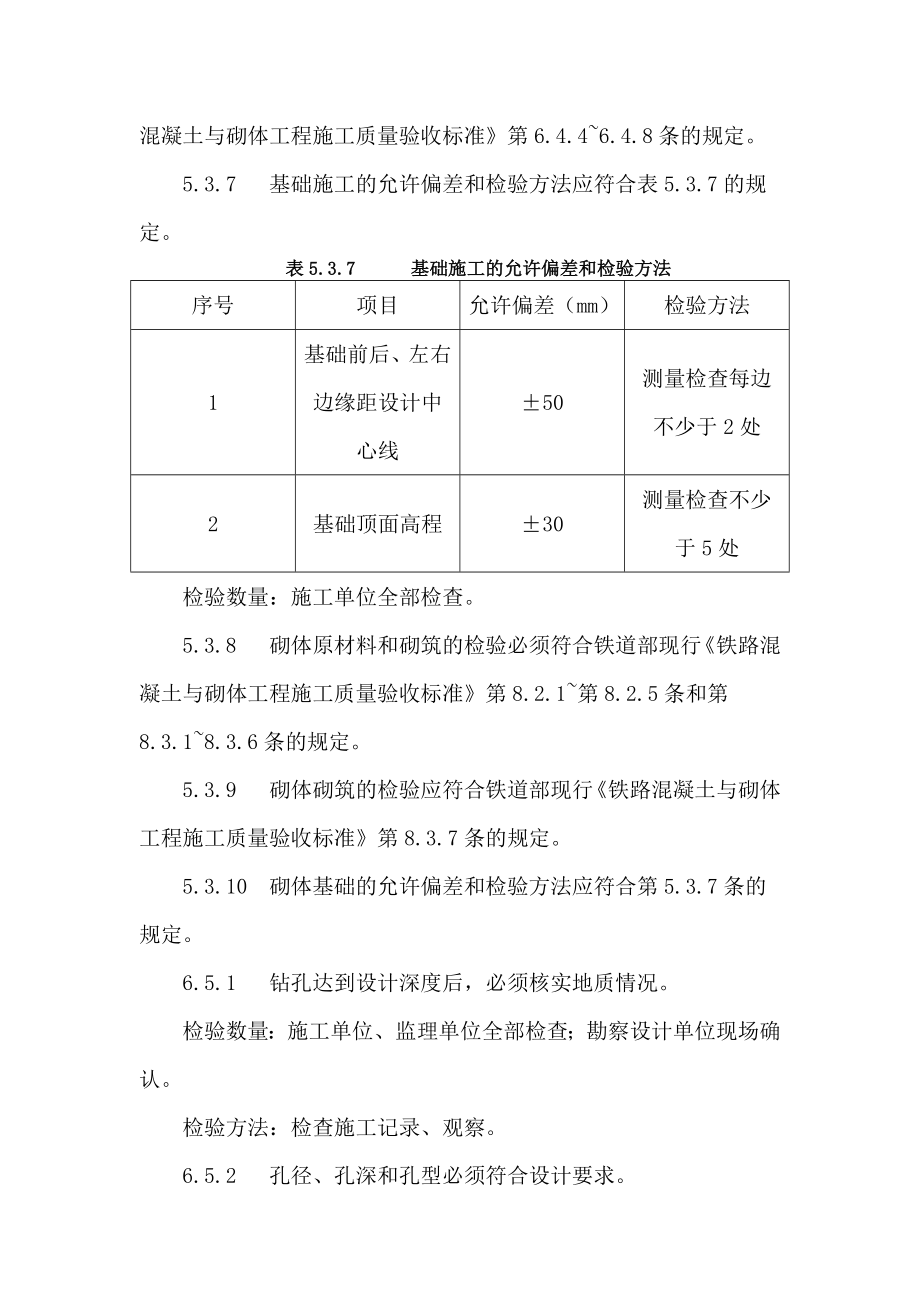 铁路桥涵工程施工质量验收标准(部分TB104152003.doc