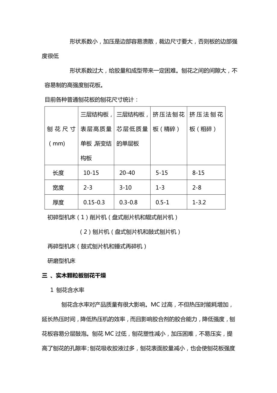 原材料实木颗粒板生产工艺流程.doc