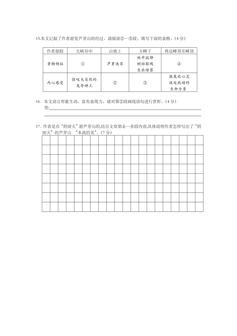 芦芽山记阅读.doc