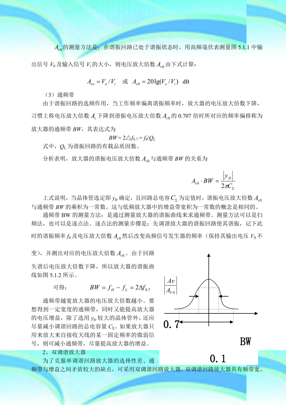 高频电路实验2.doc