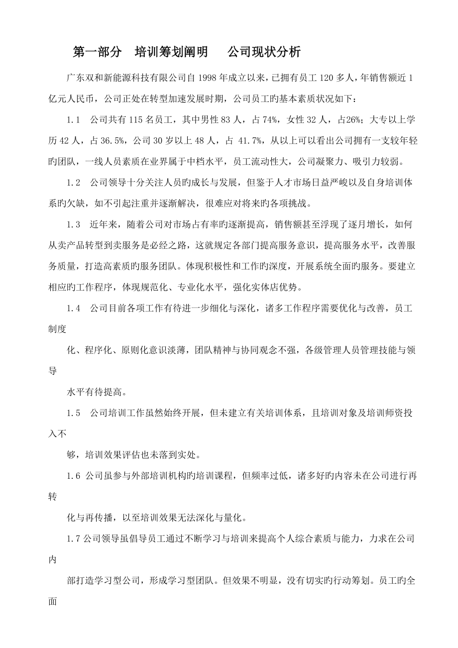 公司年度培训综合计划专题方案.doc