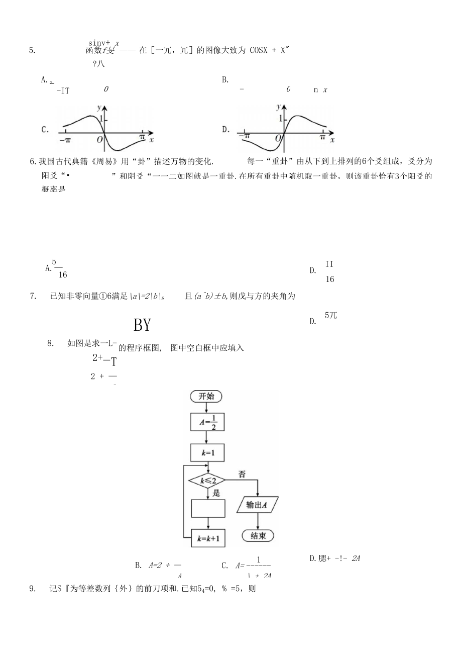 河北高考理科数学真题及答案2.doc