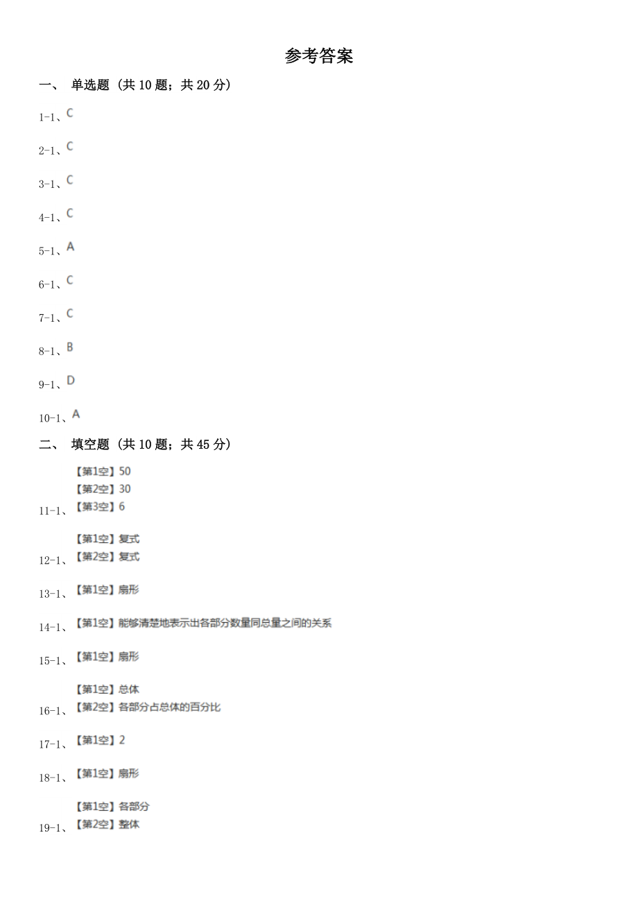 丽水市莲都区数学六年级期末测试卷.doc