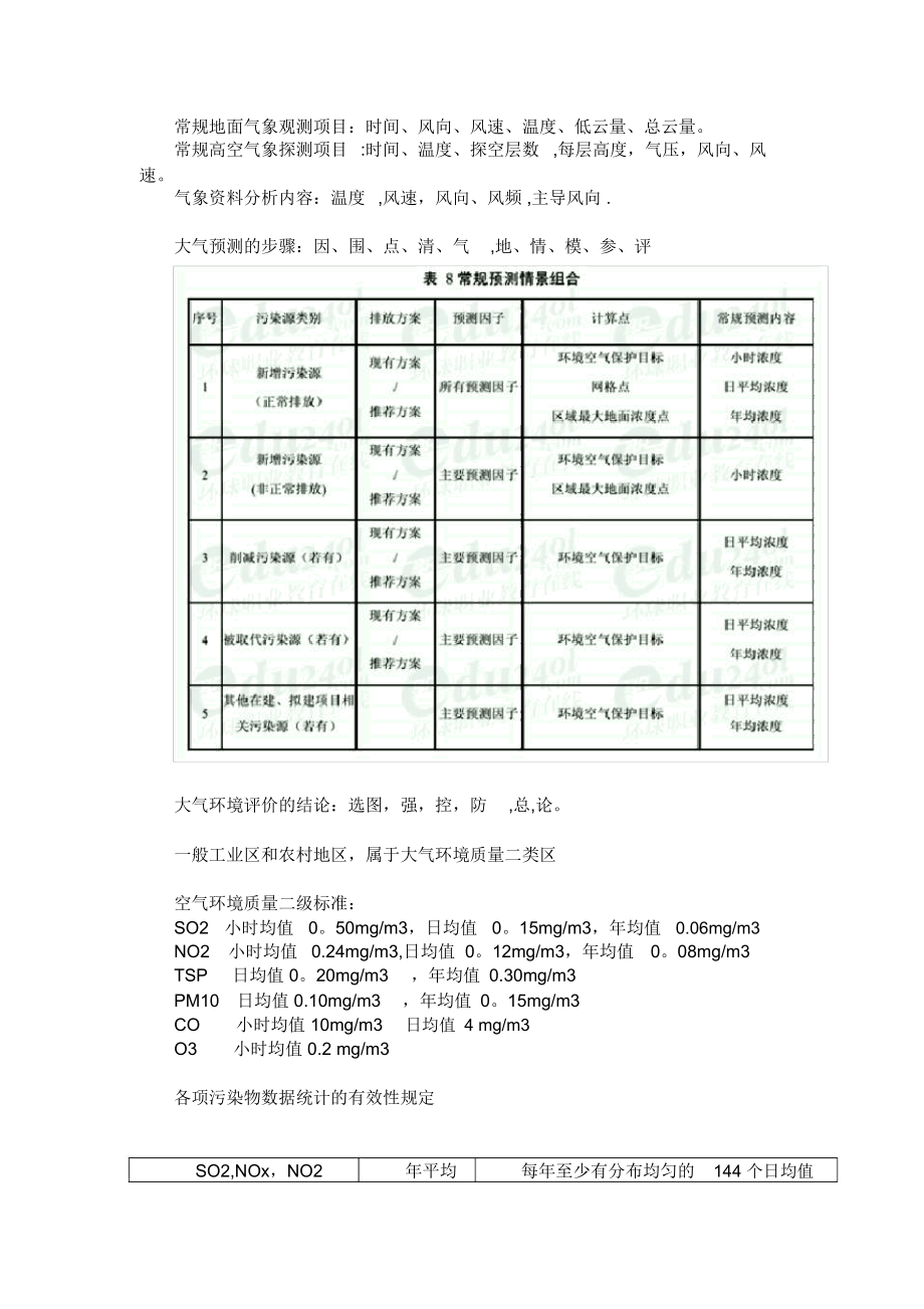 注册环评工程师复习笔记导则篇.doc