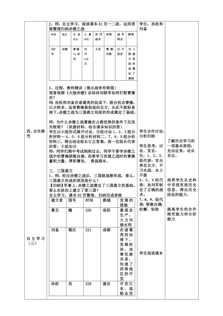 第16课三国鼎立教学设计.doc