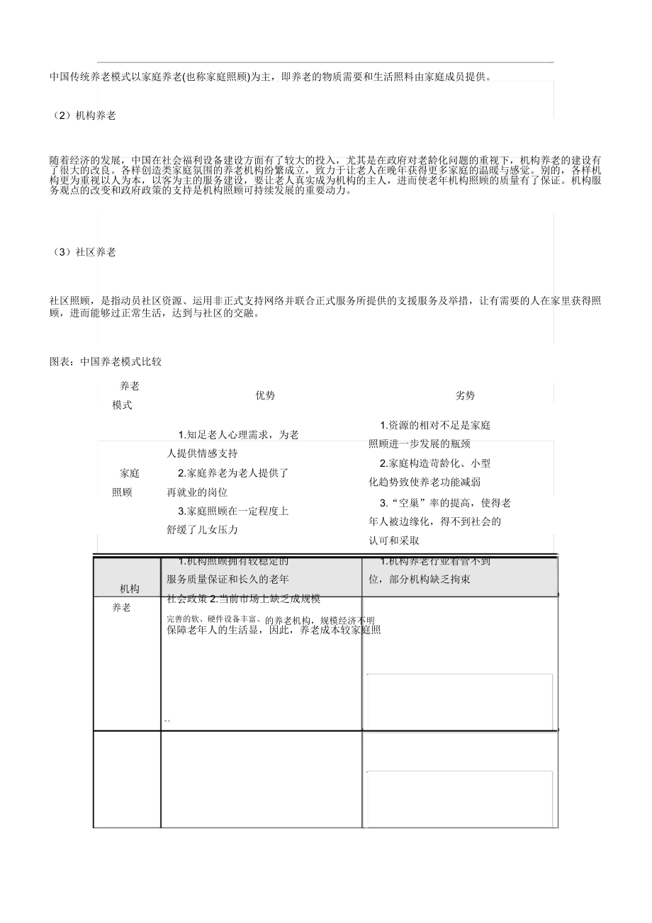 医养结合养老院[养老中心]项目可行性实施报告.doc