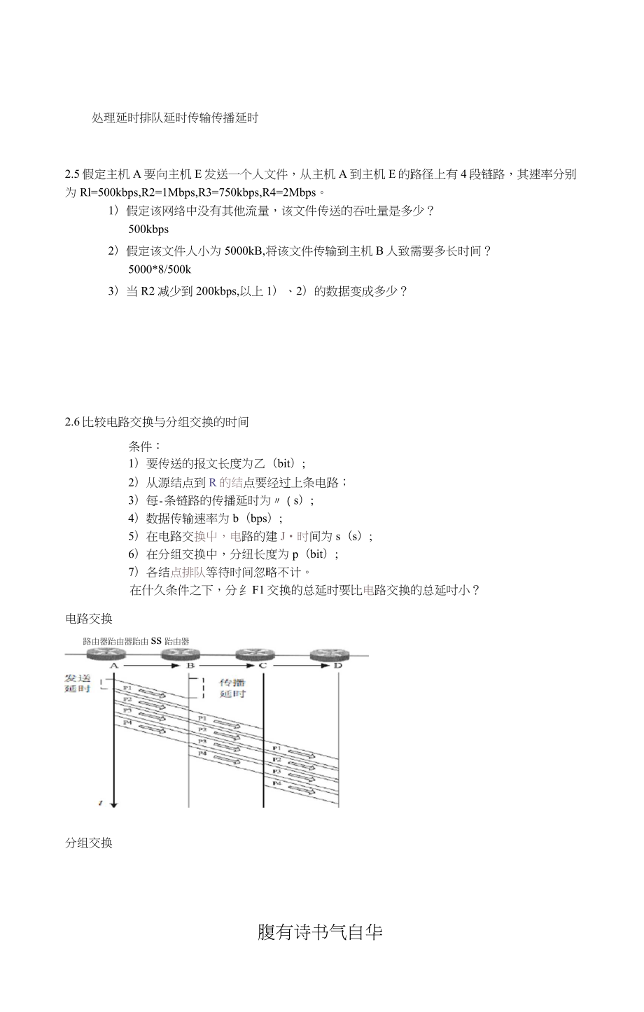 网络体系结构复习提纲.doc