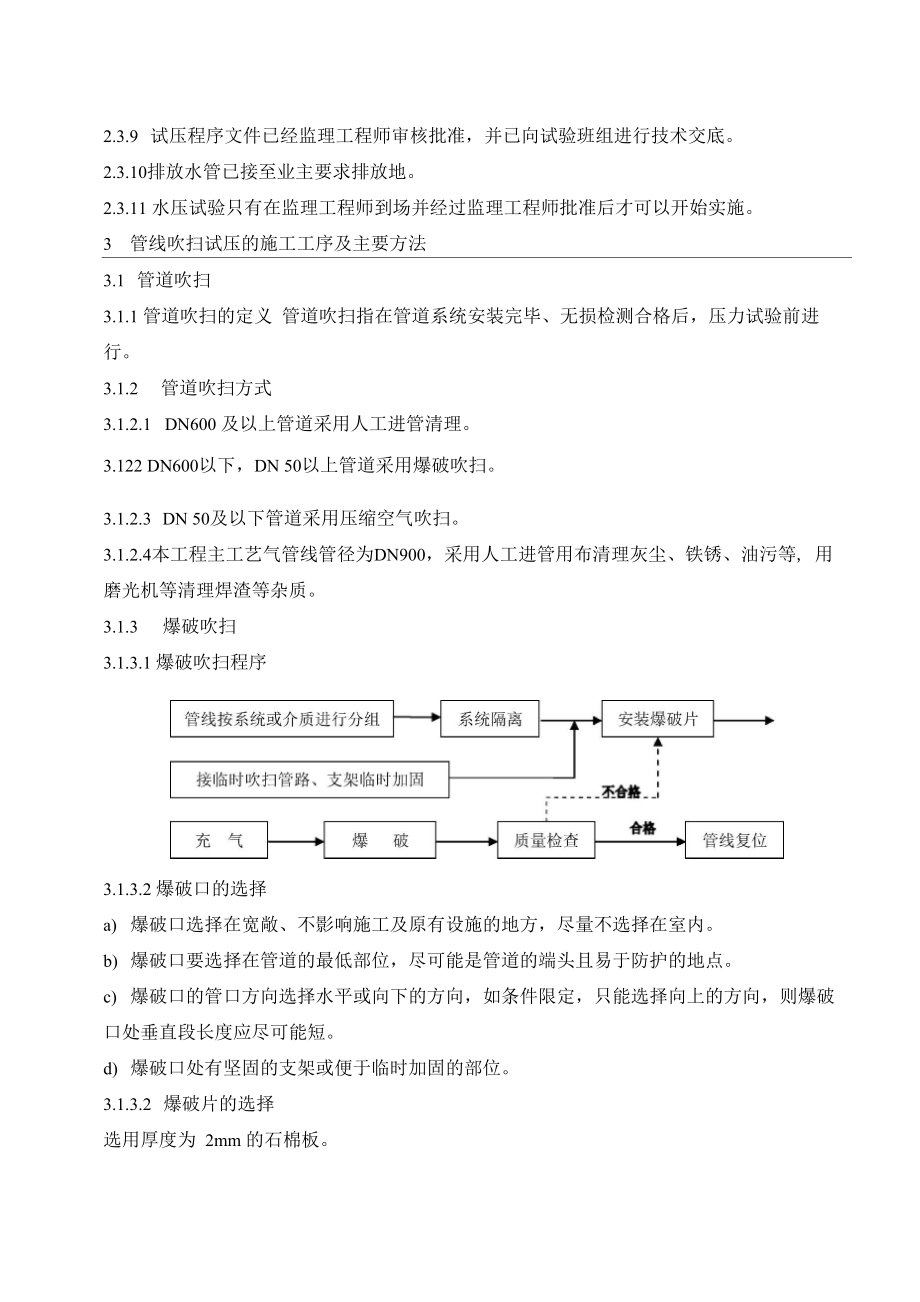 轮南首站工艺管线试压方案.doc