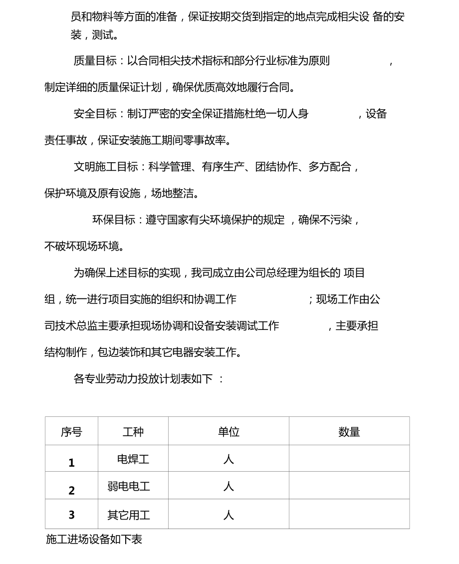 显示屏施工方案样本.doc