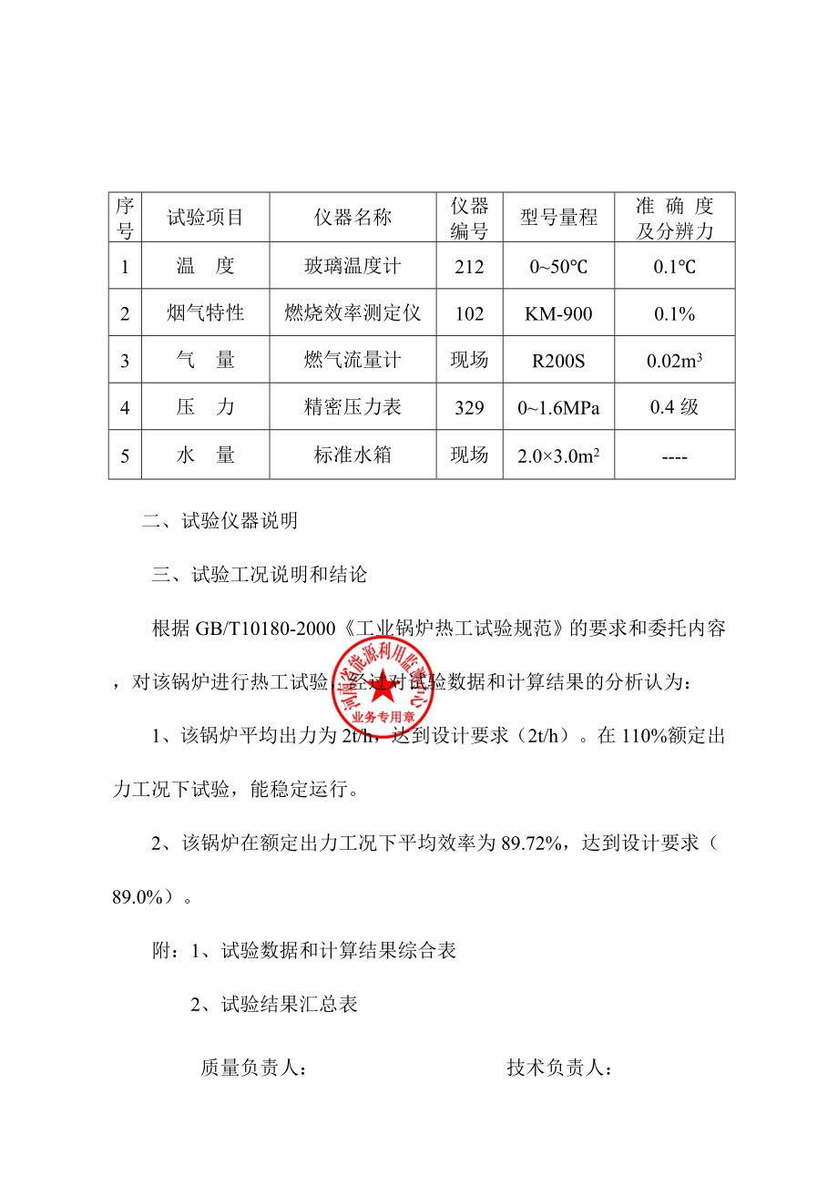 锅炉能效测试报告1.doc