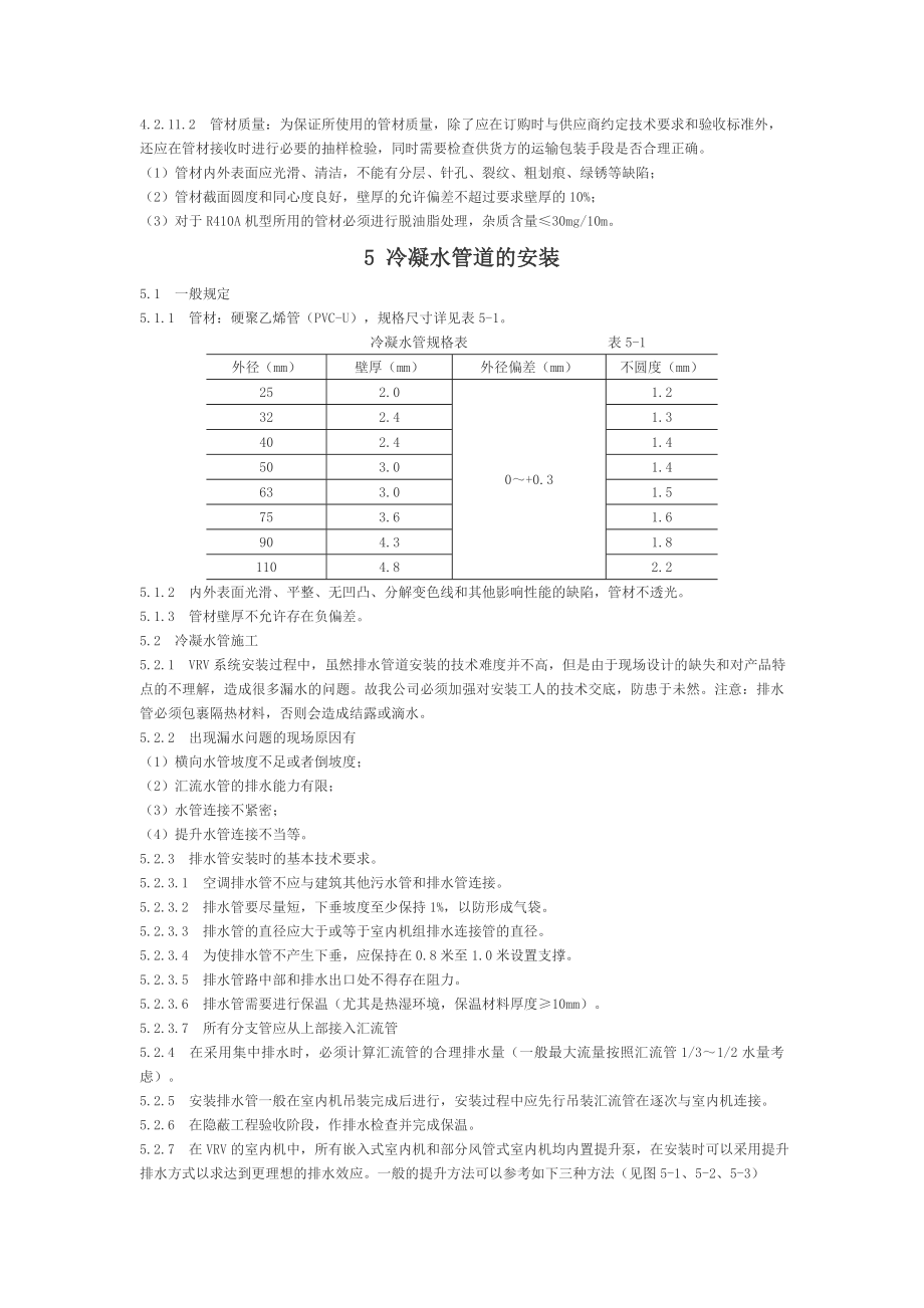 VRV空调施工质量验收规范.doc