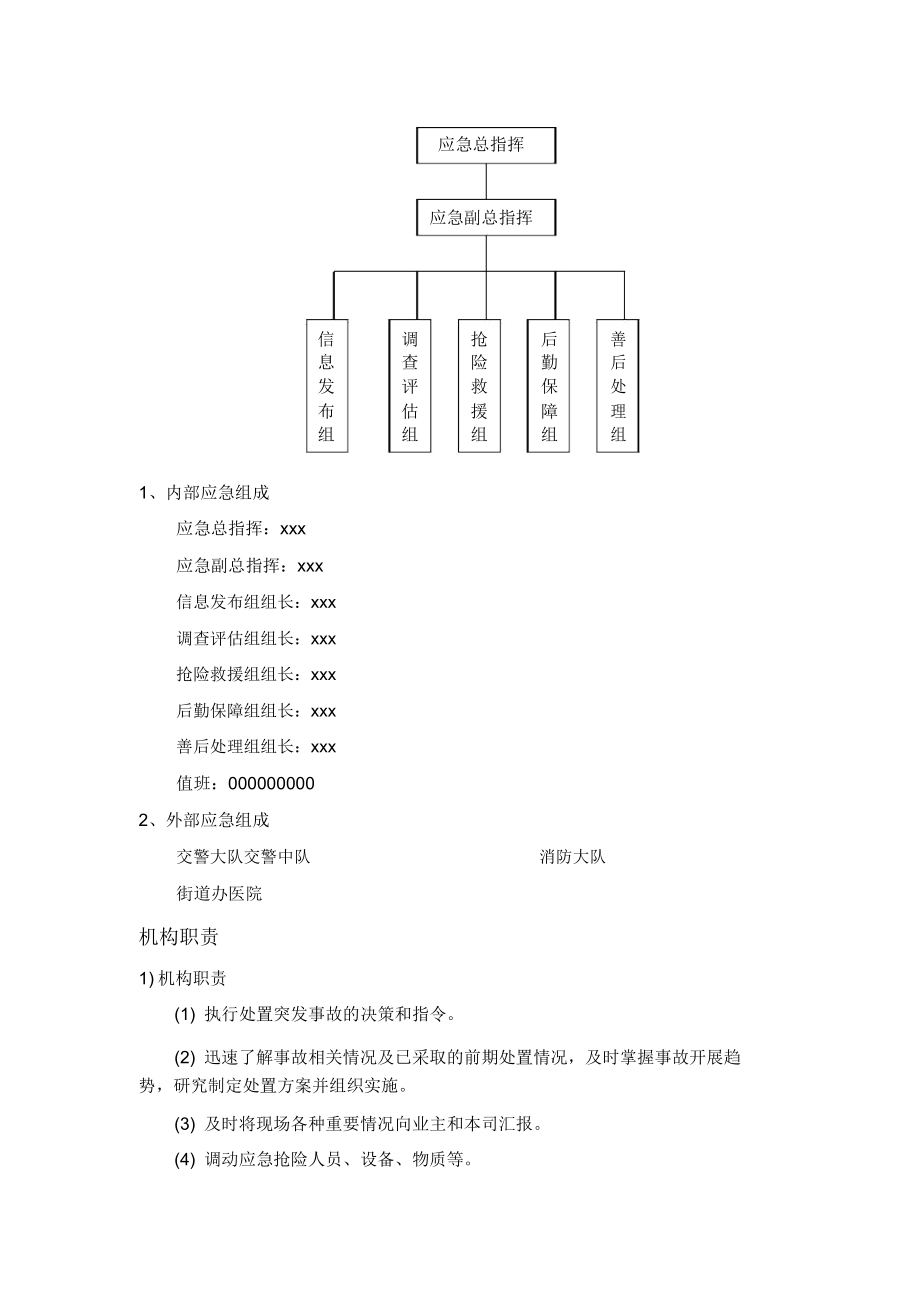 隧道应急处置方案.doc