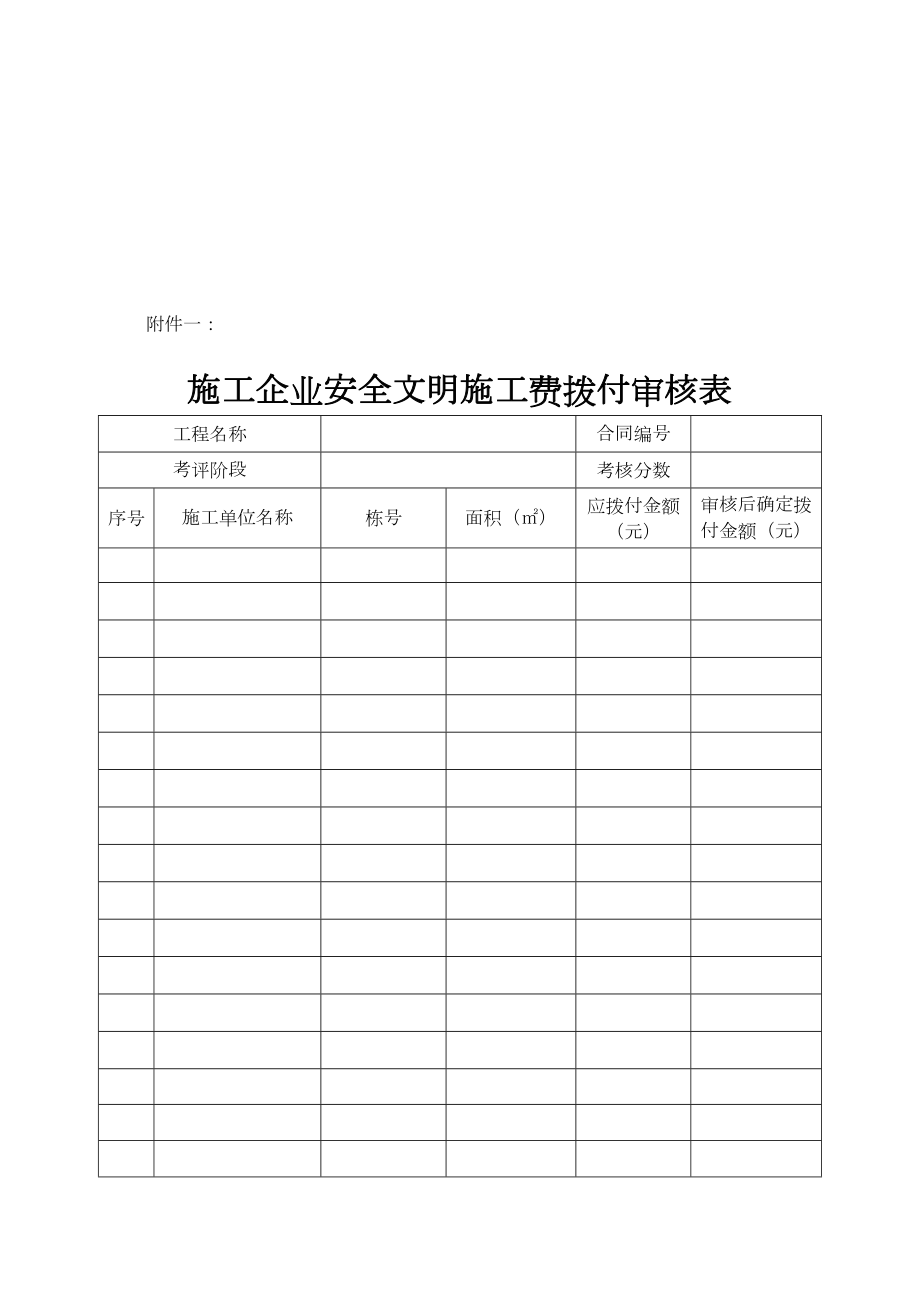 最新安全文明施工费拨付规定.doc