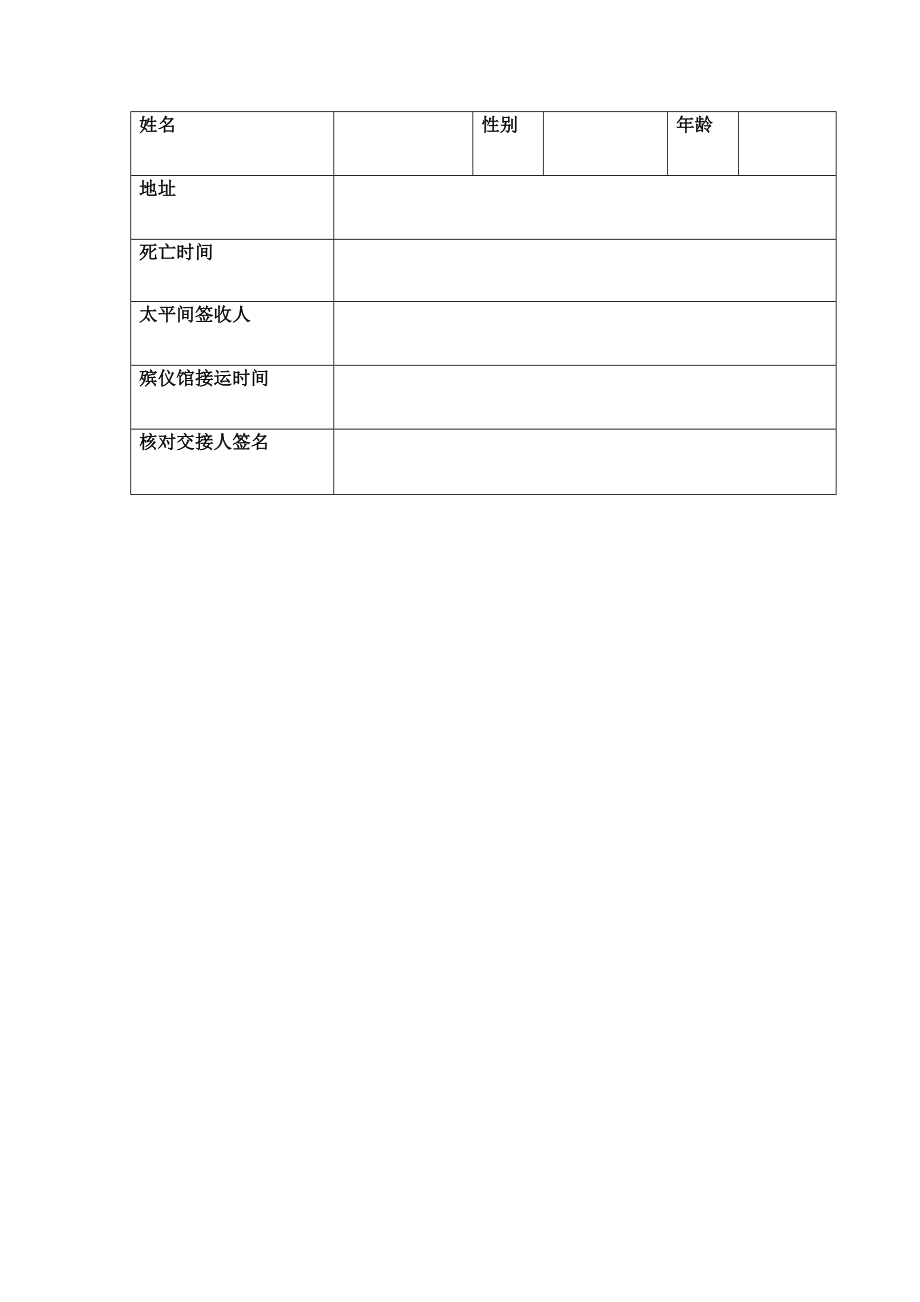 医院太平间制度.doc