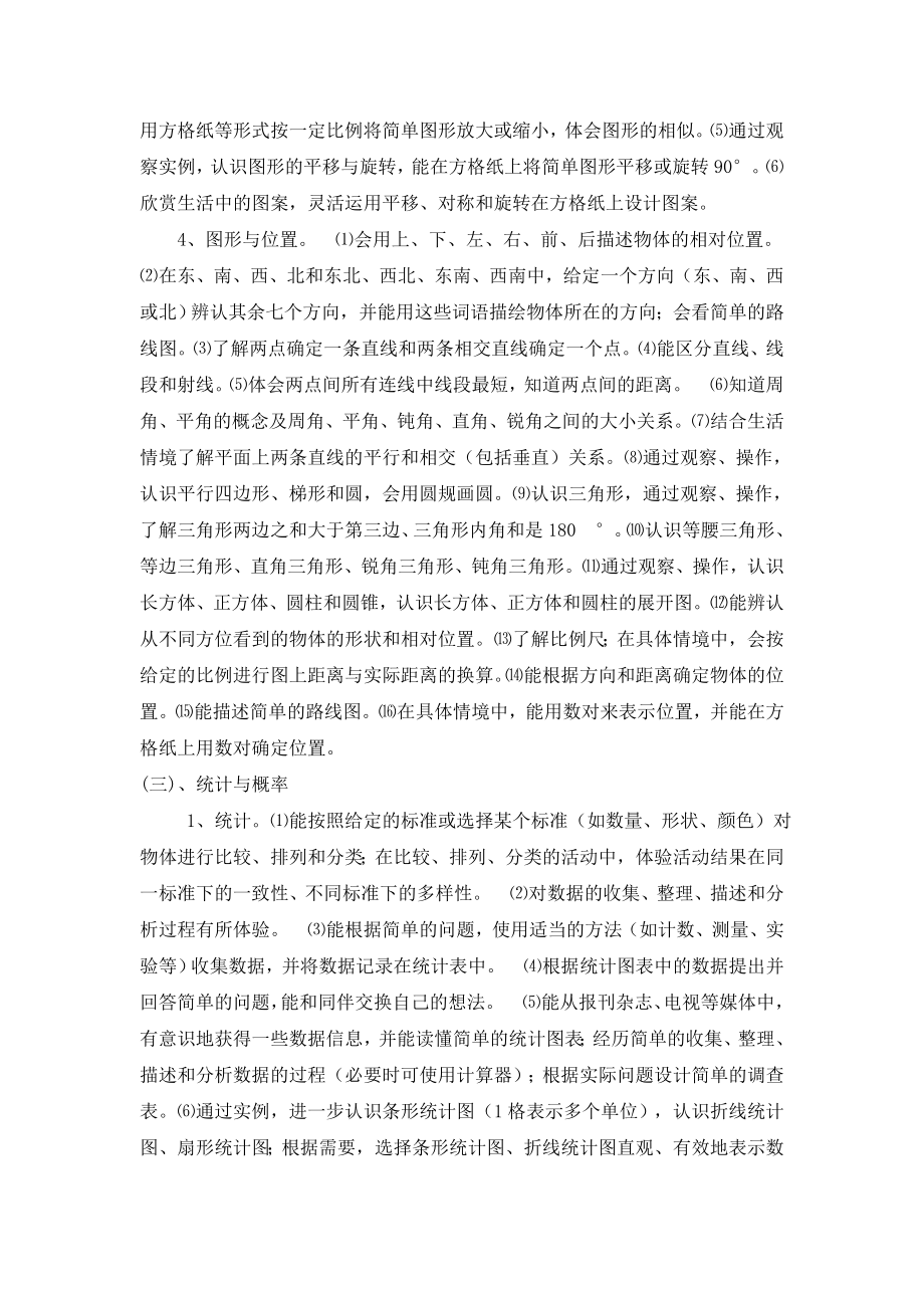 北师大版小学六年级数学毕业总复习计划.doc