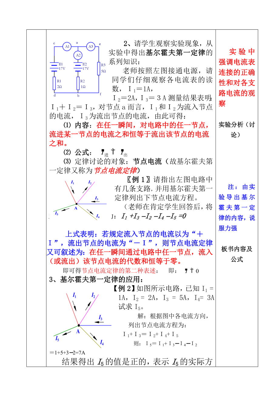 《基尔霍夫定律》教学设计.doc