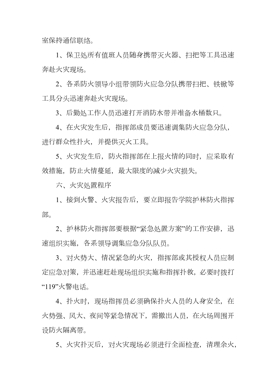 学院山林防火应急预案.doc