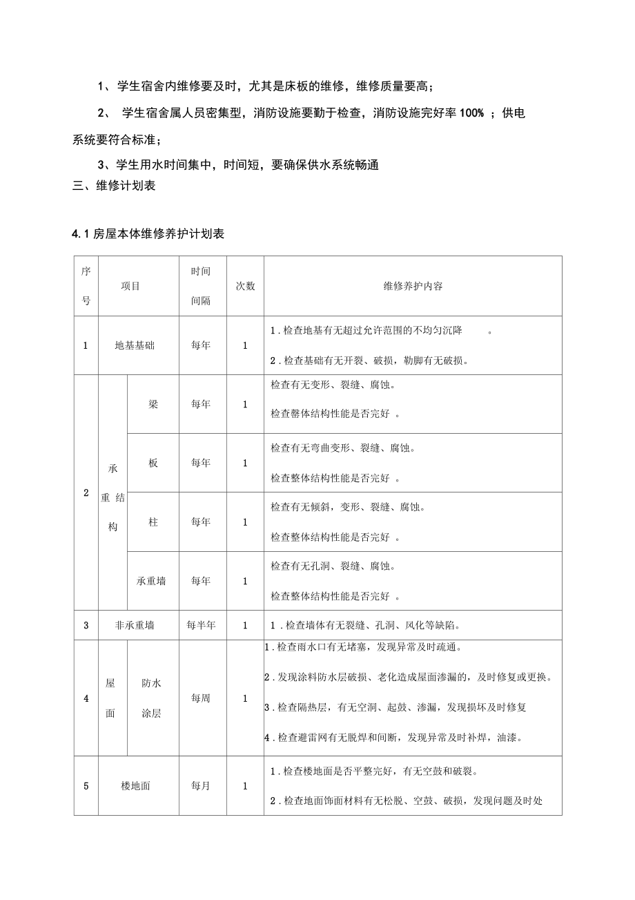 学校维修工作实施方案报告书.doc