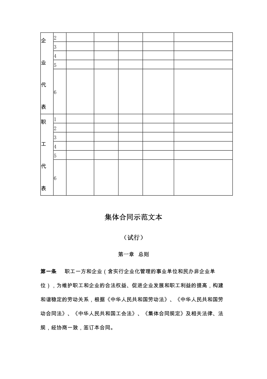 新海南省集体合同示范文本.doc