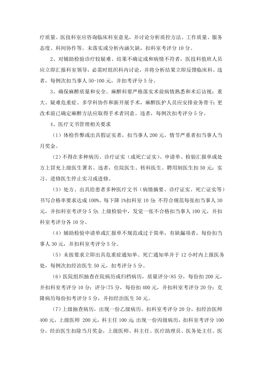 医院病案质量管理专项方案.doc