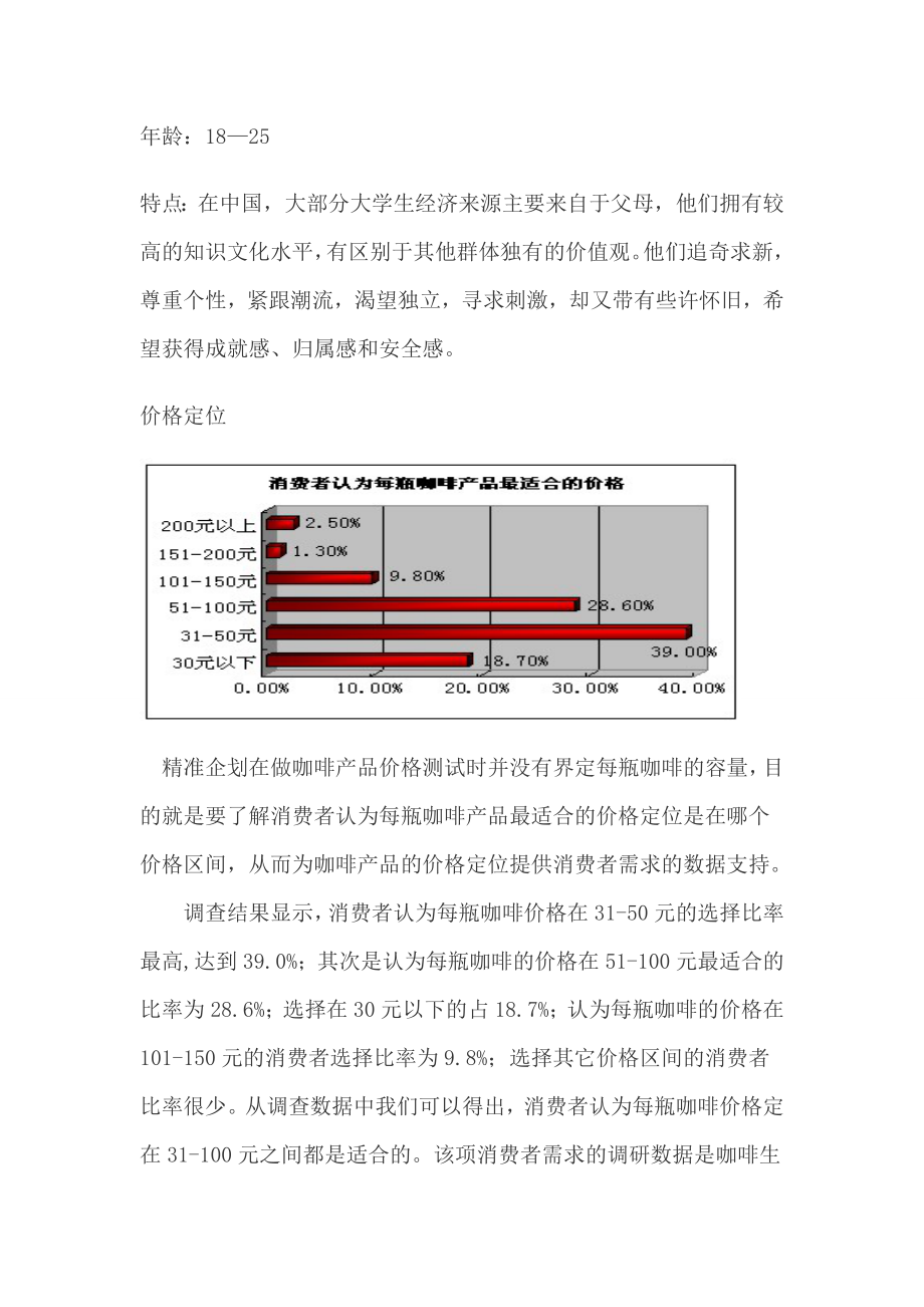 大学生咖啡店项目创业计划书.doc