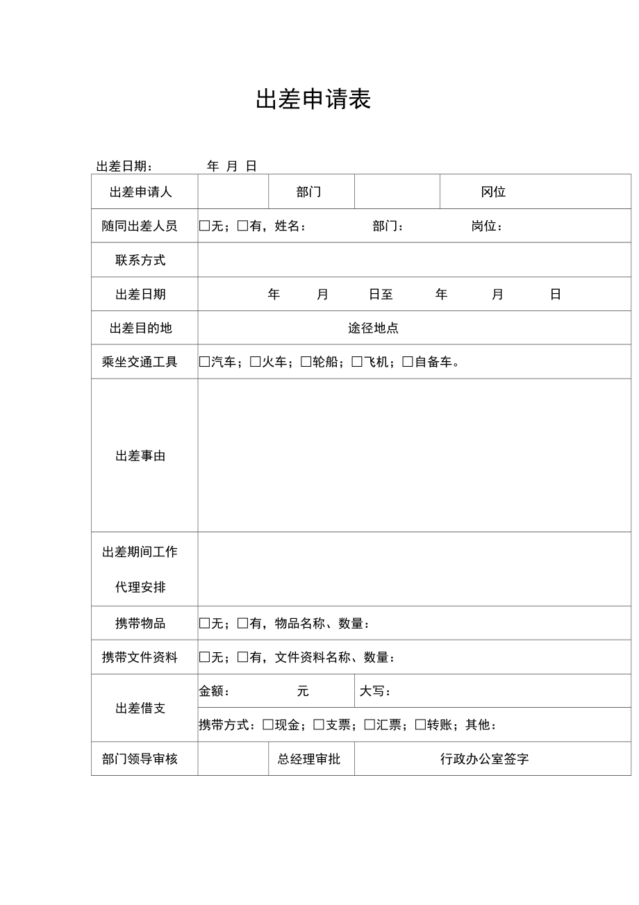 员工出差操作流程.doc